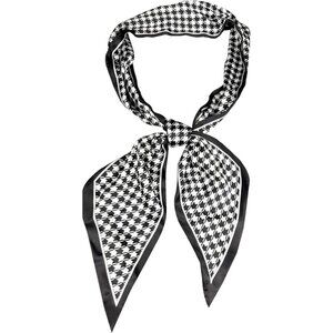 Women's Thousand Birds Fashion Oblique Angle Silk Neck Scarf Printed Scarves